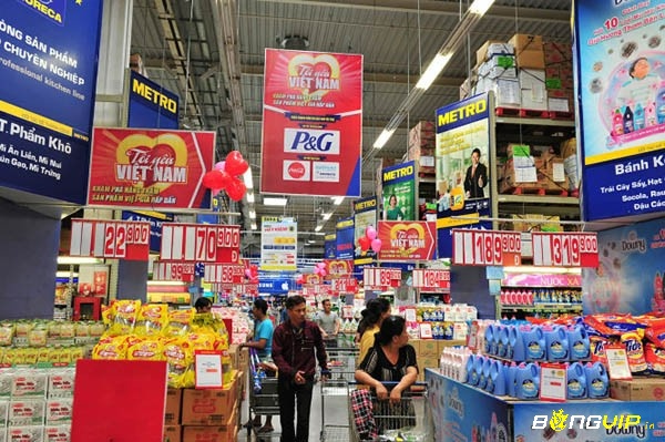 Metro là hệ thống siêu thị lớn tại Việt Nam bán lẻ với số lượng lớn