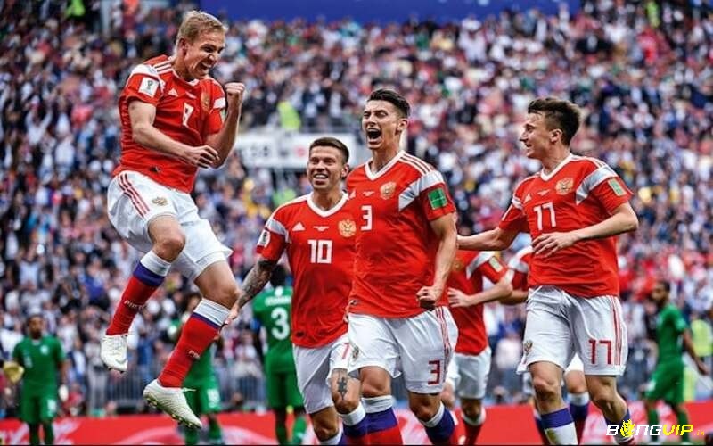 Phong độ thi đấu đáng nể của đội tuyển Nga