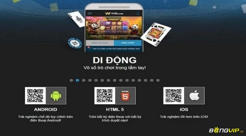 Hướng dẫn tải app W88 vn com