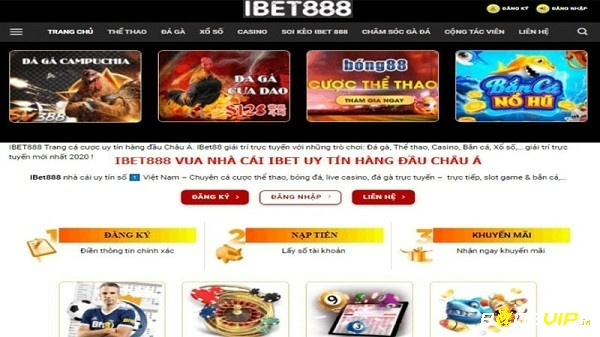 Ibet888 là địa chỉ cung cấp các kèo cá cược uy tín, chất lượng