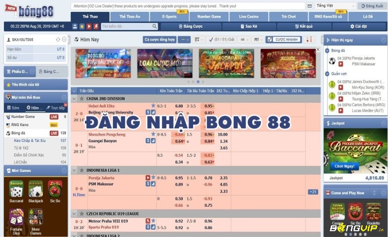 Bong88.net thiên đường game cược 