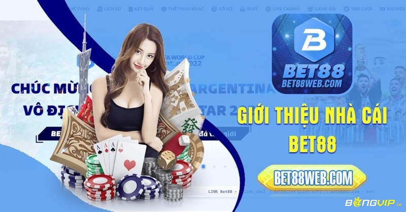 Nhà cái bet88- Sự lựa chọn hàng đầu cho trò chơi cá cược trực tuyến