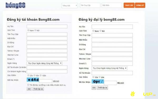 Bong88.net hỗ trợ anh em đăng ký tài khoản nhanh chóng