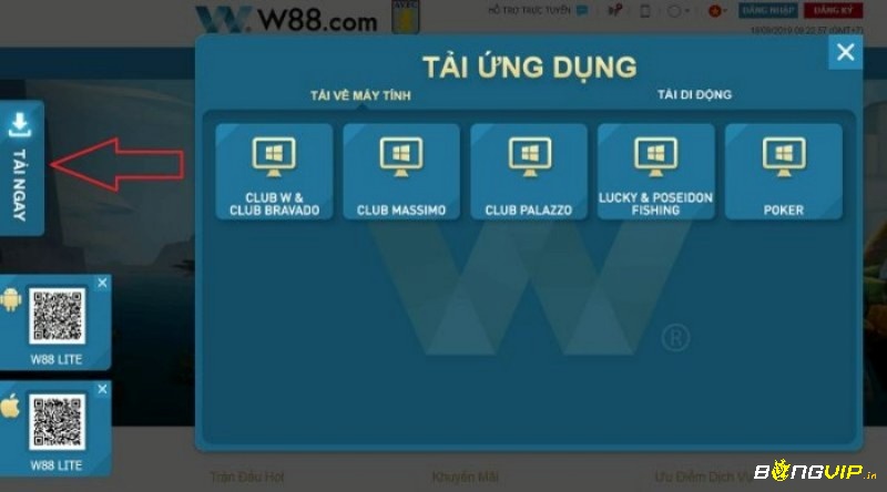 W88Club Hồng Nhung có thể tải cho IOS và Android