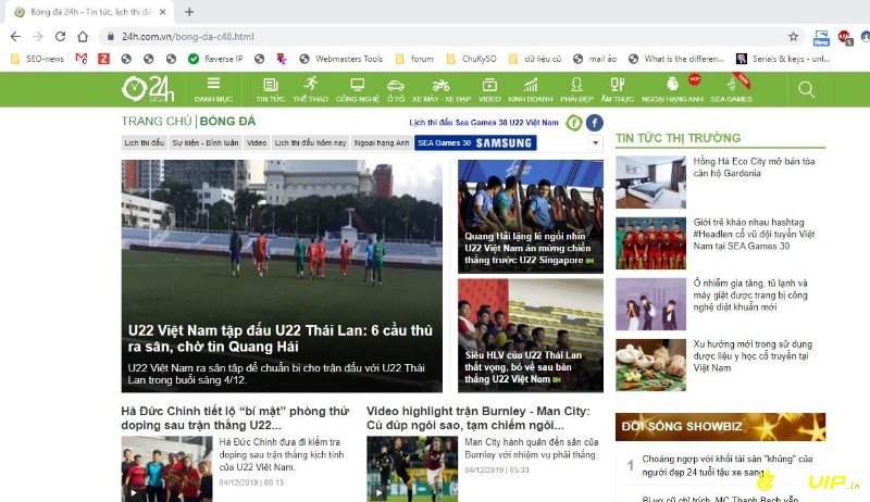 Xem bóng đá trực tiếp rất net chỉ có tại 24h.com.vn