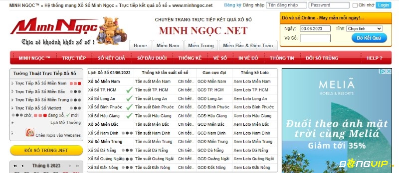 Minhngoc.net.vn là trang web chính thức của hệ thống xổ số Minh Ngọc tại Việt Nam