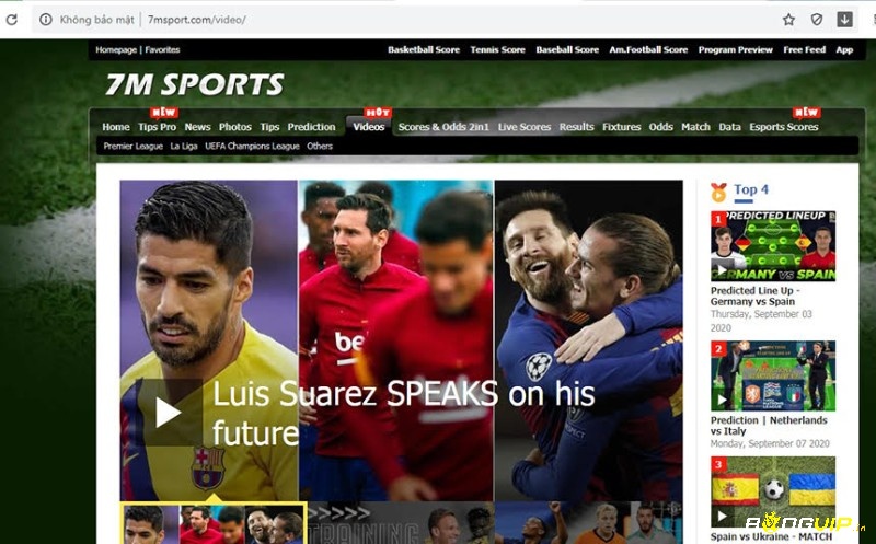 Thể thao hấp dẫn tại trang 7Msport live