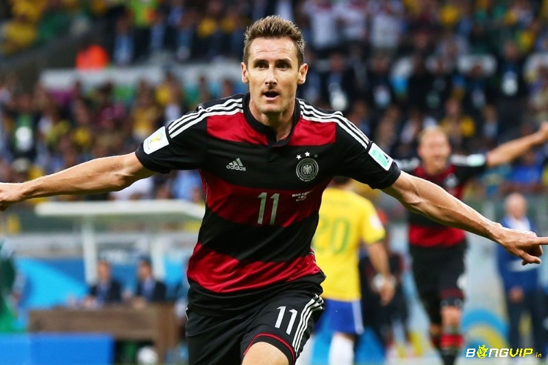 Miroslav Klose đã trở thành chân sút vĩ đại nhất lịch sử World Cup